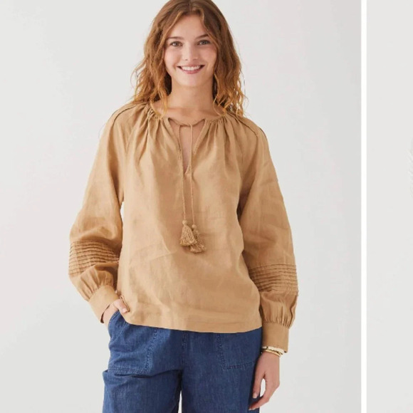 NWT Mersea Poète Linen Blouse Size Medium - Picture 1 of 4